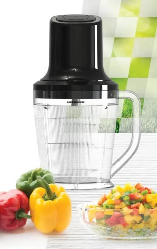 Seckalica HEINNER HMC-3B500BK 500W/staklena posuda 1,5l/crna