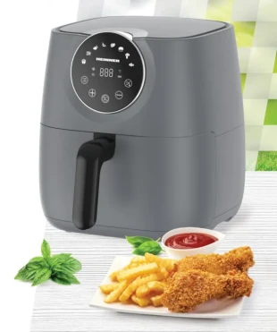 Friteza Air Fryer HEINNER HAF-B6GREY1700 1700W/5,7l/siva