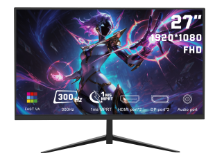 Gaming Monitor 300Hz 1ms 27" Quantum OI27DA FreeSync
