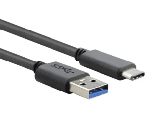 Kabl USB 3.0 Tip A - Tip C 3.1 E-green 2m crni