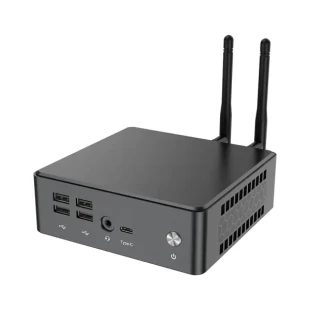 Mini PC Zeus MPI12 Intel i5-1235U 10C 4.4 GHz/DDR4 16GB/M.2 512GB/LAN/Dual WiFi/BT/HDMI/DP/USB C