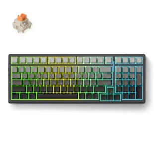 Bežična gaming tastatura MCHOSE G98 Pro Mehanička black purple