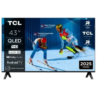 SMART QLED TV 43 TCL 43S5K 1920x1080/Full HD/DVB-T2/C/S2/Android TV