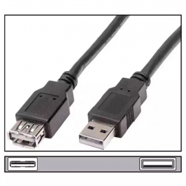 Kabl USB A-M/A-F 1.8m produžni Linkom