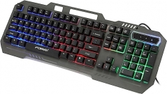 FOREV FV-Q307 Gaming Metal Panel Mechanical Feel RGB Keyboard