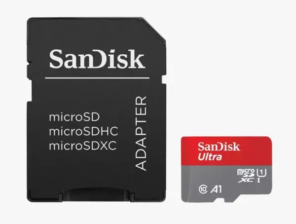 Micro SDXC SanDisk 64GB Ultra, SDSQUAB-064G-GN6MA sa adapterom Glavna slika
