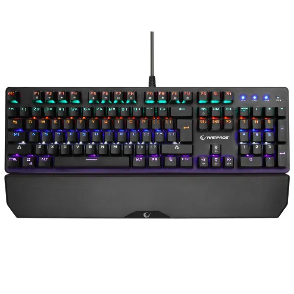 Tastatura žična gaming Rampage KB-R86 Umbra mehanička plavi switch 40384 Slika 2