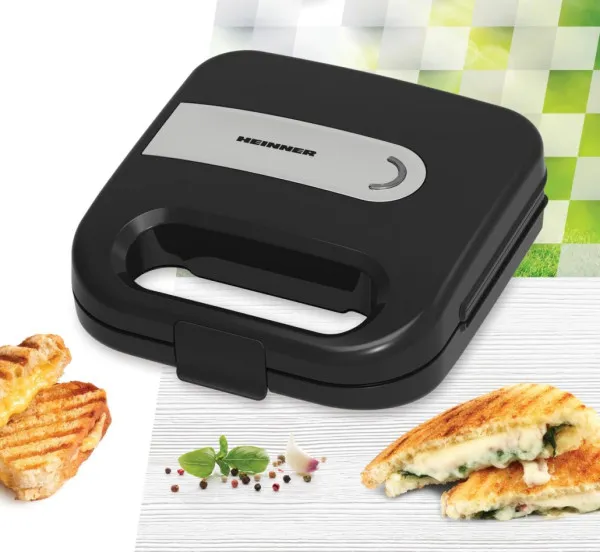 Aparat za sendviče HEINNER SM-K750FSBK 750W/crni Slika 2
