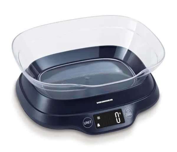 Kuhinjska vaga HEINNER HKSB-TC5P 5kg/L/digitalna/2x1,5VAAA Slika 2