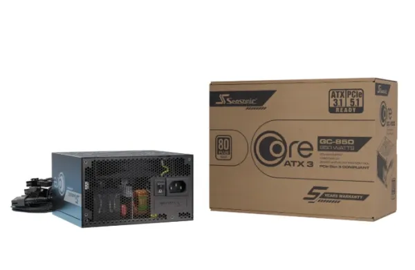 Napajanje 750W Seasonic Core GC-750 80+ GOLD ATX 3, SRP-CGC751-A5A32SF Slika 2