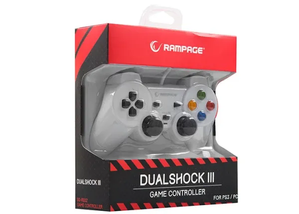 Gamepad USB Rampage SG-R602 PS3/PC 1.8m beli 30493 Slika 3