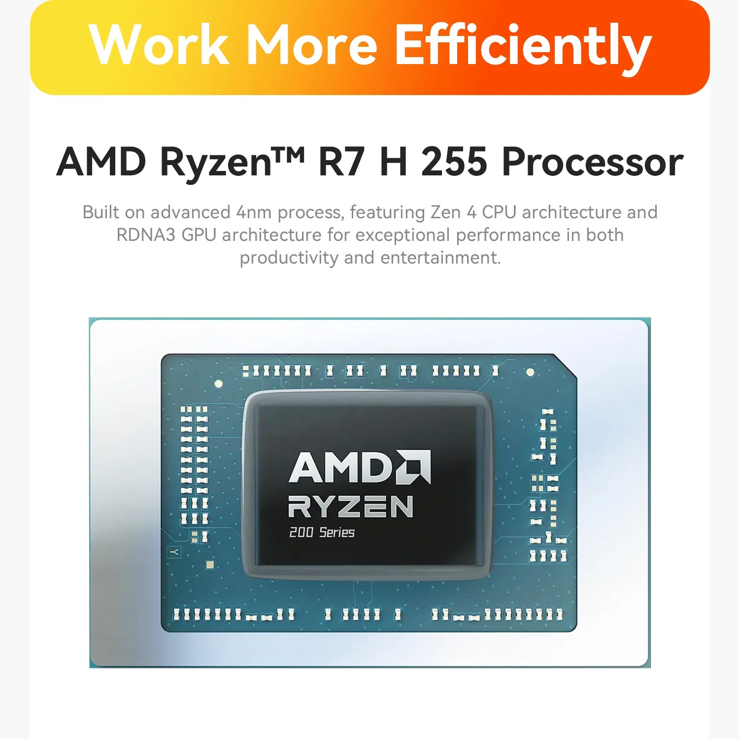 Beelink SER9 MAX AMD Ryzen 7 H 255 8C/16T, 64GB DDR5, m.2 1T, Win11 Pro Slika 4