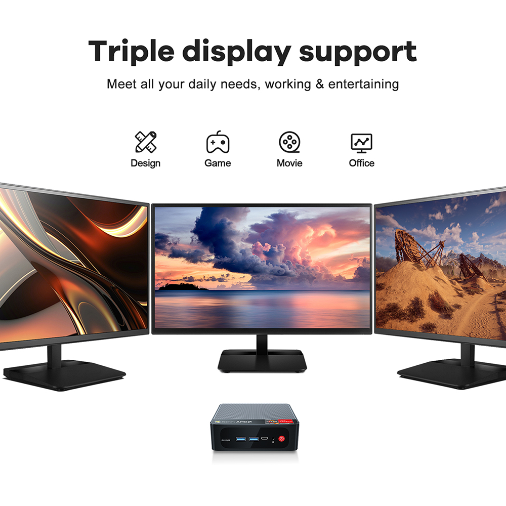 Beelink SER5 AMD Ryzen 5 5500U 6C/12T, 16GB, 500GB, Win11PRO Slika 8