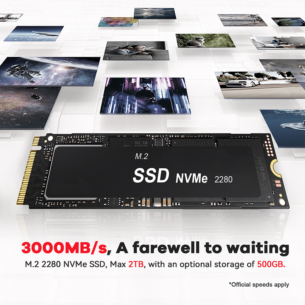 Beelink SER5 AMD Ryzen 5 5500U 6C/12T, 16GB, 500GB, Win11PRO Slika 6