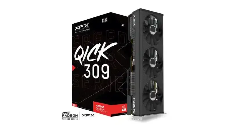 Grafička karta XFX Speedster QICK 309 RADEON RX7600XT GDDR6 16GB 128bit 3xDP/HDMI Glavna slika