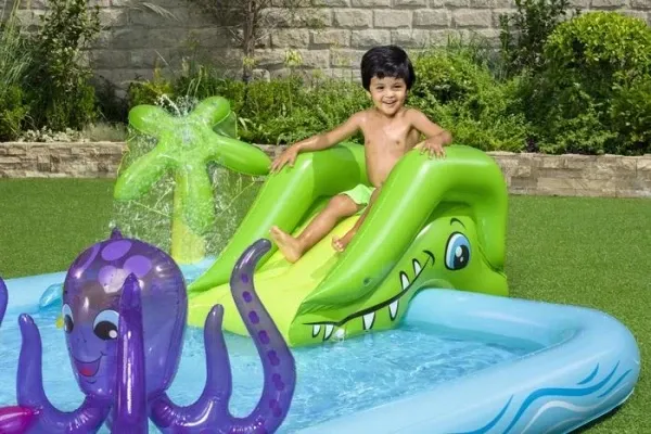 Bazen za decu Bestway Fantastic Aquarium Interaktivni vodeni park/2.39x2.06x0.86m Slika 2