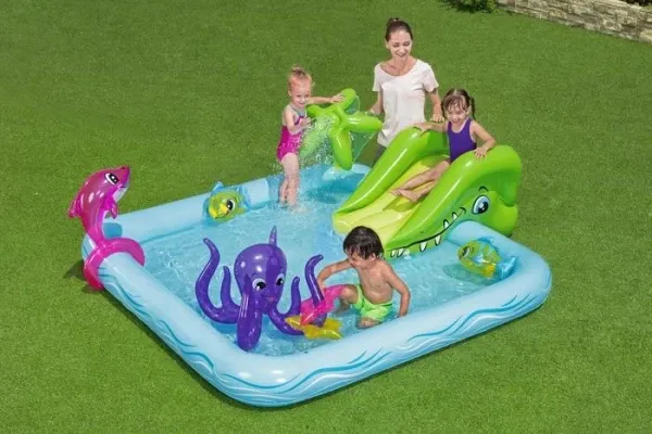 Bazen za decu Bestway Fantastic Aquarium Interaktivni vodeni park/2.39x2.06x0.86m Slika 3
