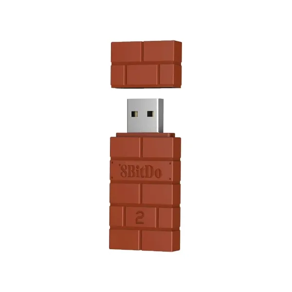 Univerzalni gamepad adapter 8BitDo USB Wireless Adapter 2 PC/PS/Mac/Xbox/Switch/Android brick Slika 3